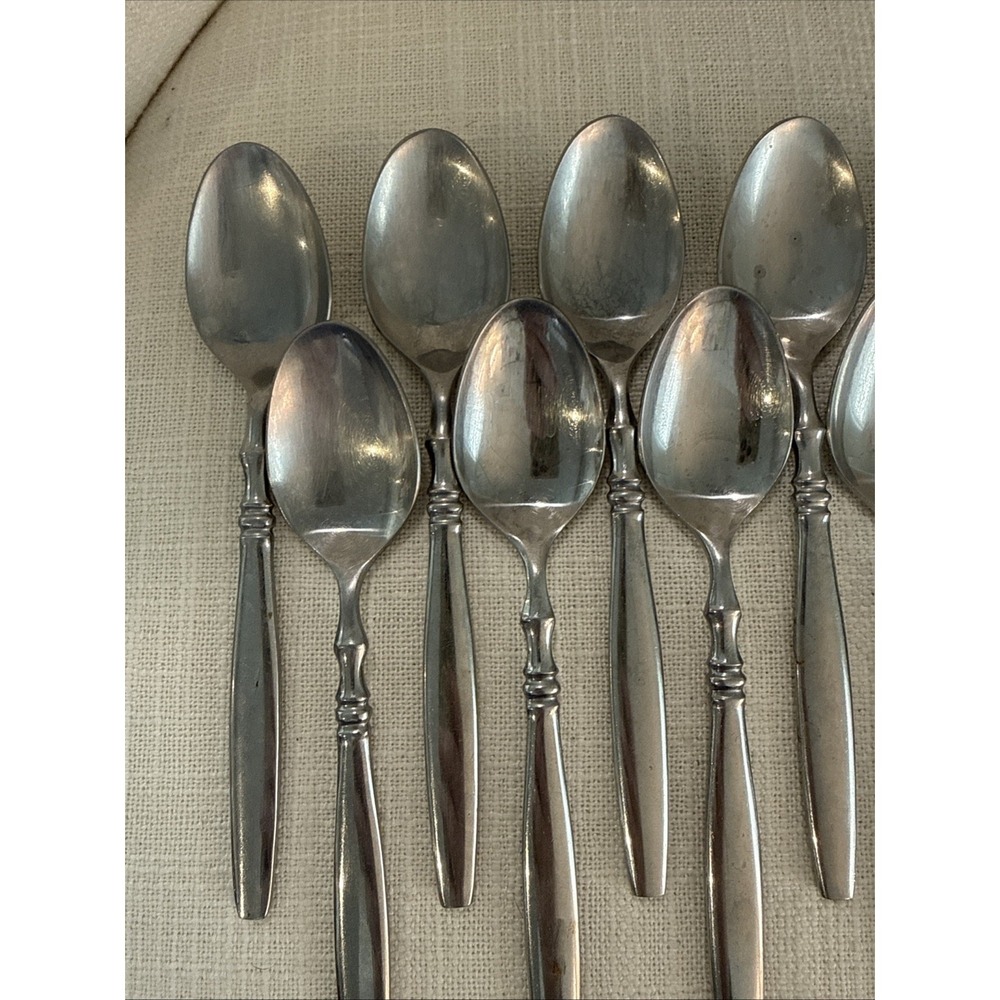 11 - Rebacraft PERTH 6 3/8" Teaspoon‎ Stainless Steel Flatware - Picture 2 of 7